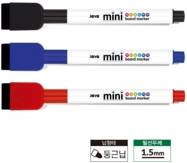 LABU 자석지우개 얇은 보드마카, 1셋트