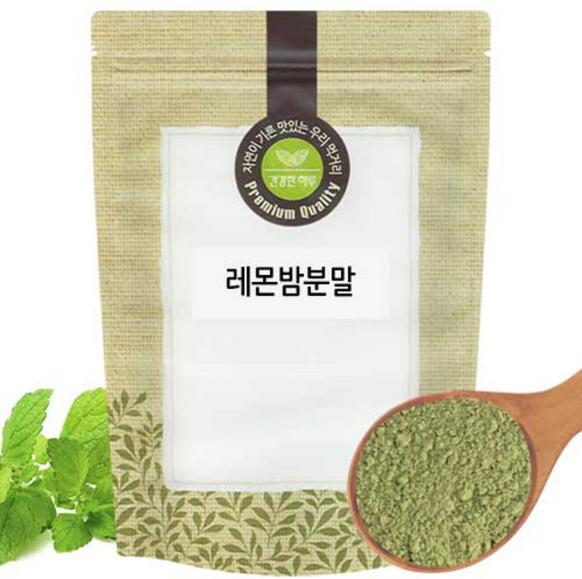 레몬밤 분말 가루 300g 이집트, 3개
