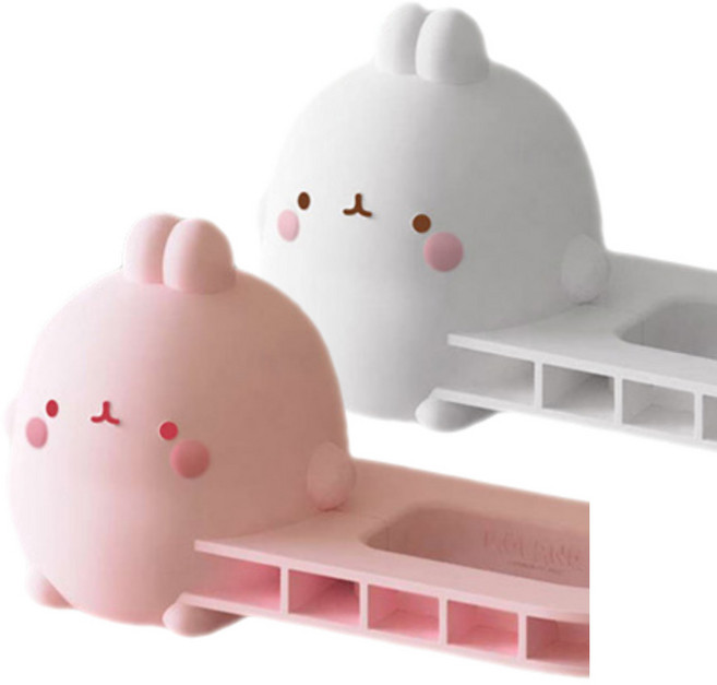 몰랑 스노우볼 메이커 눈집게 몰랑이 눈뭉치제조기, 핑크, 1개