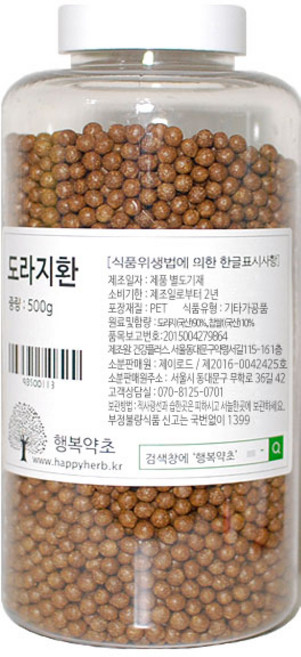 행복약초 도라지환, 500g, 1개