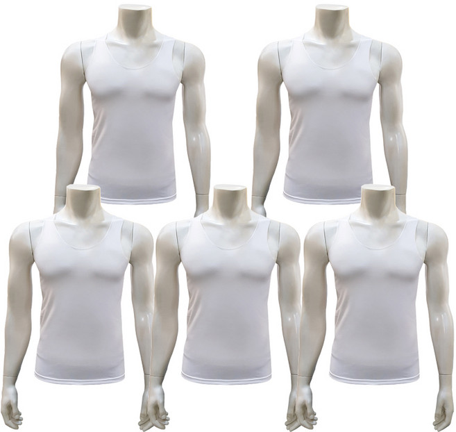 인따르시아 003 심리스 바디핏 런닝 5종 세트 이너