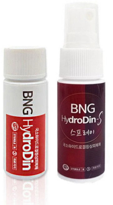 BNG 하이드로딘 포비돈 빨간약 16ml + 스프레이형 12ml 세트, 1개, 16ml, 12ml