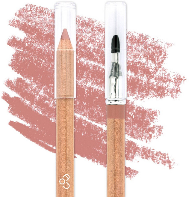 AOU 에이오유 #블렌딩 립펜슬 3colors_뉴컬러_쿨 색상_내추럴 오버립 펜슬 립라인 윤곽라인_얇은 펜슬&브러쉬 내장, 1개, 03 쿨