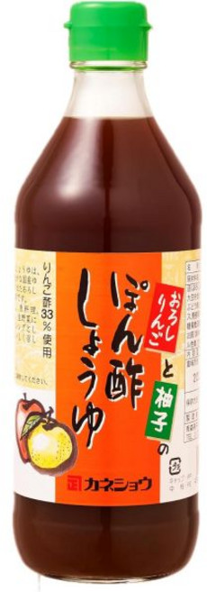 가네쇼 사과 유자 폰즈 간장 쇼유 소스 500ml, 1개