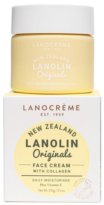 Lanocreme蘭儂 羊毛脂膠原蛋白乳霜, 100g, 1件