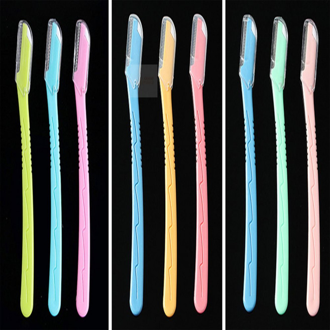 G.L.S 스틱형 눈썹칼 3p 13cm 눈썹라인정리