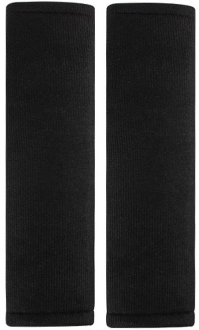 자동차 안전벨트 커버 벨트 쿠션 클립 가드 2P, 2개, 블랙