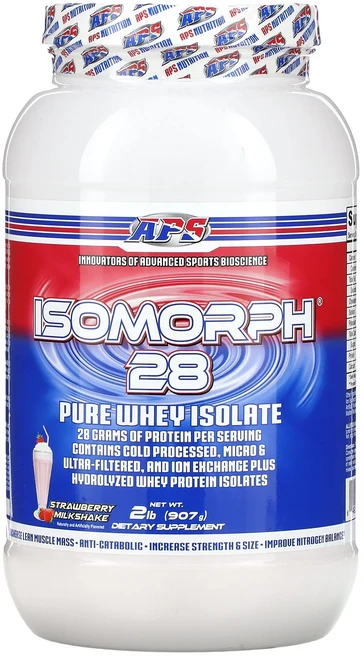 몸관리하세요 겨울입니다 APS Isomorph 28 순수 분리유청 딸기 밀크셰이크 907g(2lb) 특별관리진행, APSIsomorph28순수분리유청딸기밀크셰이크907g, 907g, 1개 - 쿠팡
