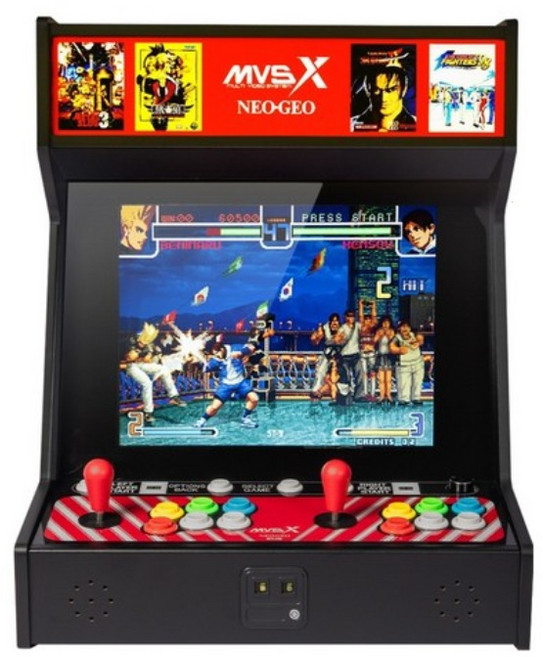 네오지오 정품 네오지오홈 아케이드 게임기 NEOGEO MVSX (본체) 레트로게임기 50가지 게임탑재/사무라이쇼다운 아랑 킹오브 파이터즈 메탈슬러그, MVSX 홈아케이드 본체