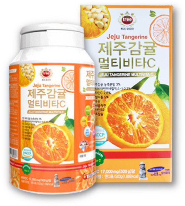 제주감귤 멀티비타C, 500g, 1개