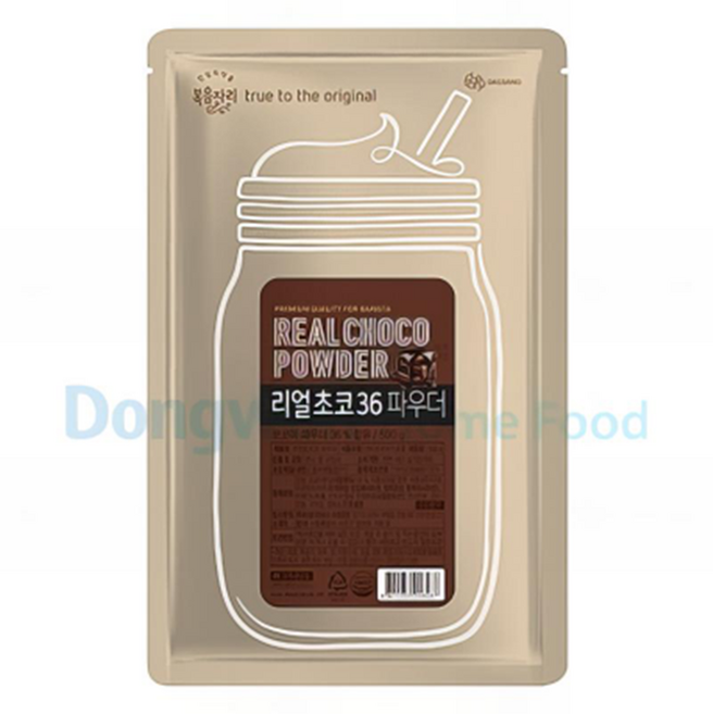 복음자리 리얼초코 36 파우더, 500g, 2개, 1개입