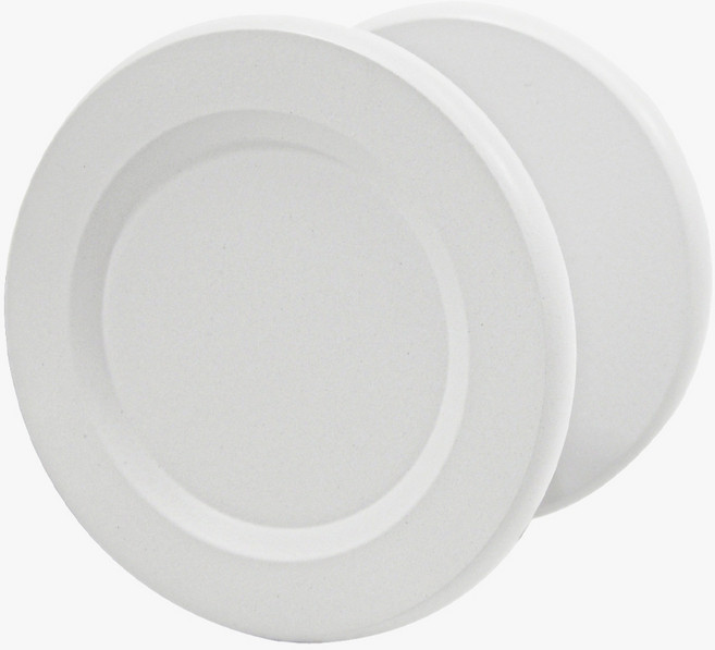 모던2 유리문 강화도어 손잡이 100mm 화이트 타원 원형 출입문 GD206-100 W, 1개