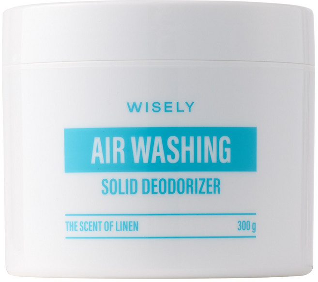 와이즐리 초강력 실내 고체 탈취제 린넨향, 300g, 1개