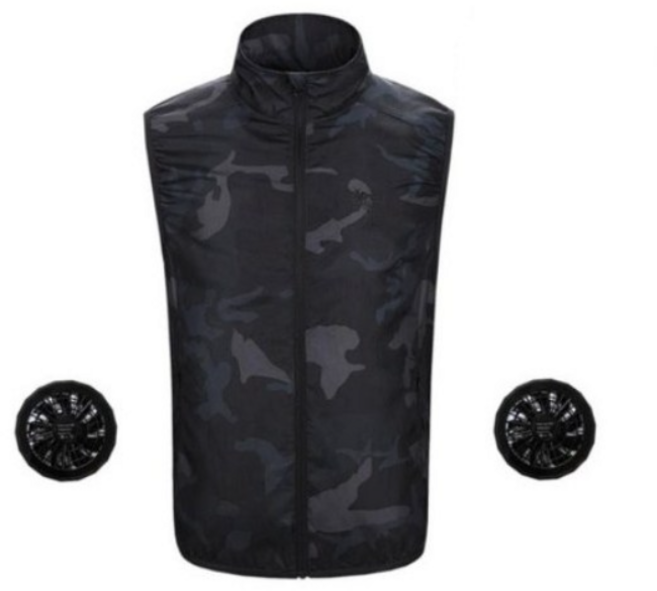 [KC인증] 에쉬울프 냉풍조끼 얼음조끼 여름 에어 쿨조끼 선풍기 조끼