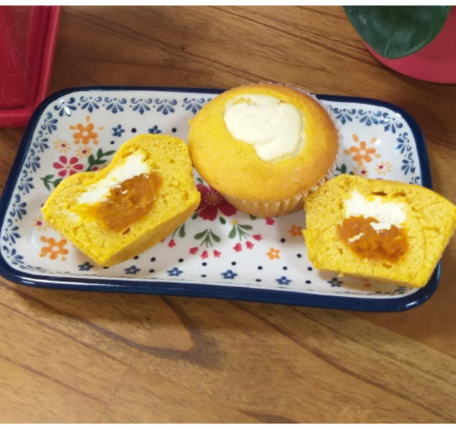 울진 지역빵 단호박크림치즈빵 1박스 6개입