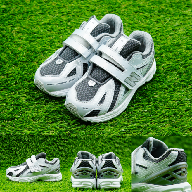 뉴발란스 키즈 1906 그레이 실버 유아 남아 어린이 초등학생 운동화 데일리슈즈