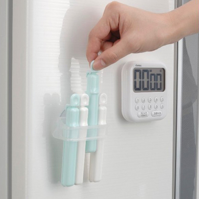 밀봉 클립 봉지집게 과자봉투 홀더 다용도 밀폐 집게 2사이즈, S사이즈(4개입), 1개