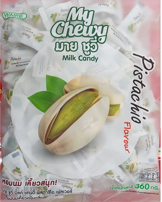 태국 하오리위안 마이츄이 밀크캔디 피스타치오 맛, 4개, 360g