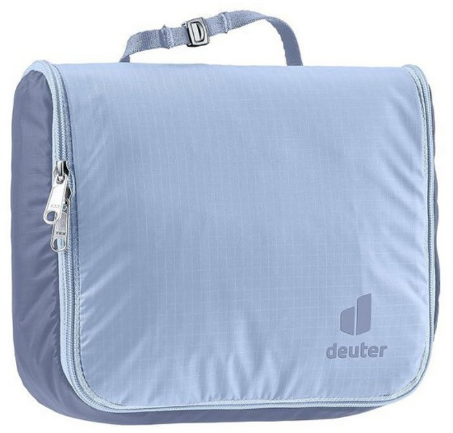 Deuter Wash Center Lite I - Lightweight Hanging Toiletry Bag for Trekking and Travel - Polar-Bluej