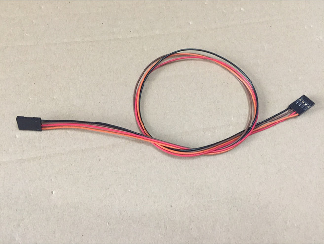 【IF】4PIN 杜邦線 雙頭母 線長45CM 4P-4P 2.54mm 電子線, 1個