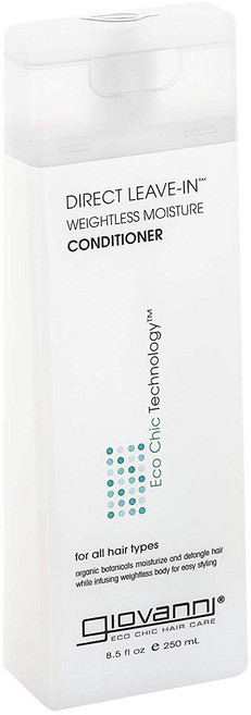 지오바니 다이렉트 리브-인 웨이트리스 모이스처 컨디셔너, 250ml, 1개