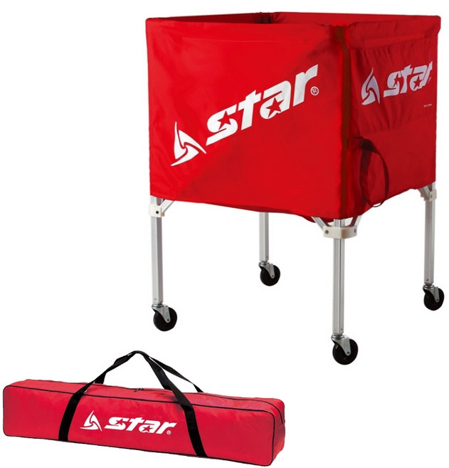 스타 멀티 사각 볼카트, 레드 XZ100-04