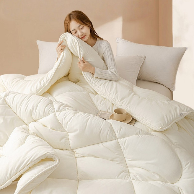 LINSHU 부드러운 차렵이불 따뜻함 유지 알러지케어