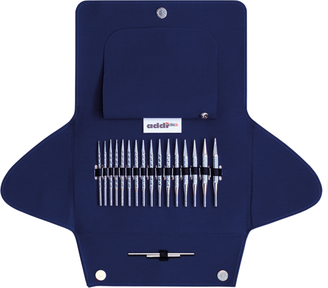 아디 클릭 노블 메탈 레이스 줄바늘 세트 숏(SHORT) 뜨개바늘 730-2, 1개, 730-2 (short)