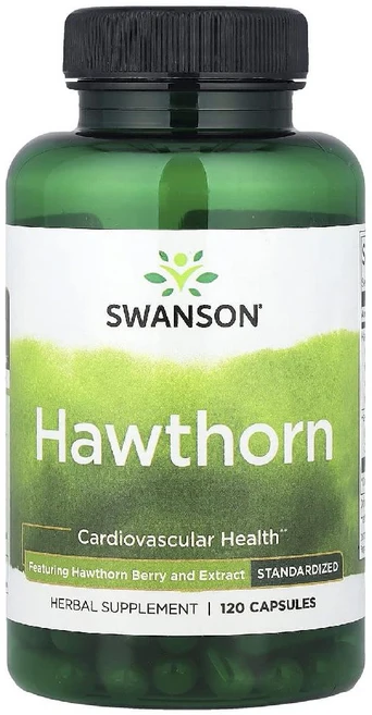 스완슨 산사나무 Hawthorn 캡슐 120정, 1개, 120개입 - 쿠팡