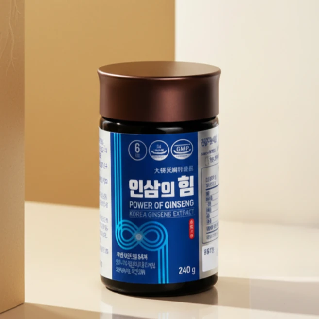 [진웰빙]대동 인삼의 힘 진세노 33mg 효도선물 건강선물, 240g, 1개 - 쿠팡