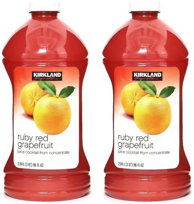 커클랜드 시그니춰 홍자몽주스, 2.84L, 6개