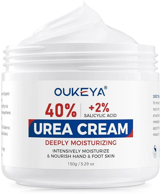 OUKEYA NEW FORMULA Urea Cream 크림 40 Percent for Feet MAXI 맥시mum Strength HAND & HEEL 힐s Dry Crack - 쿠팡