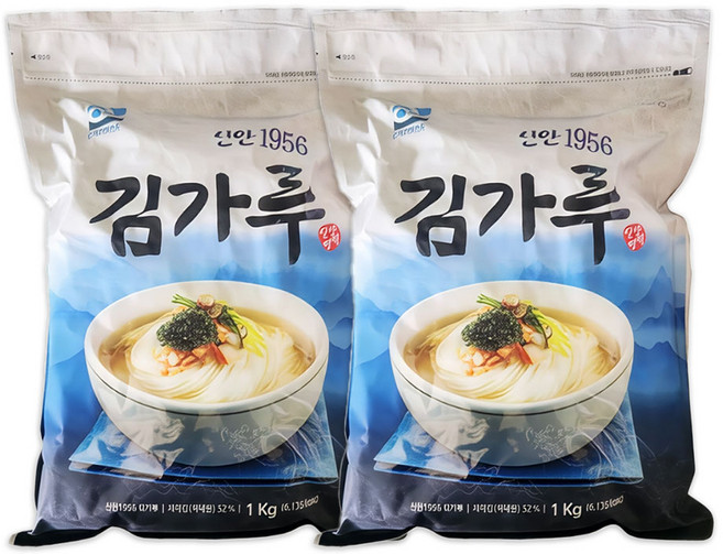 신안1956 조미 김가루 국산 재래김 대용량 업소용 고명용 식당 급식 식자재, 1kg, 2개