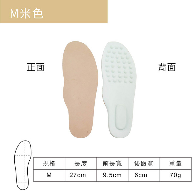 糊塗鞋匠 優質鞋材 C155 10mm豚皮乳膠鞋墊 真皮透氣吸汗 舒適減壓 適用各種鞋款