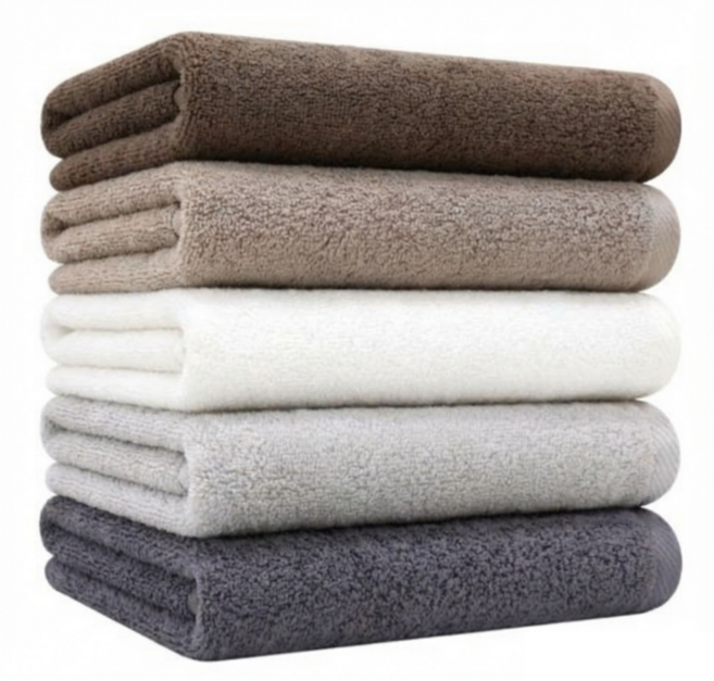 오코텍스 1등급 인증 면 송월 세면 타올 정품, 5개, 아이보리