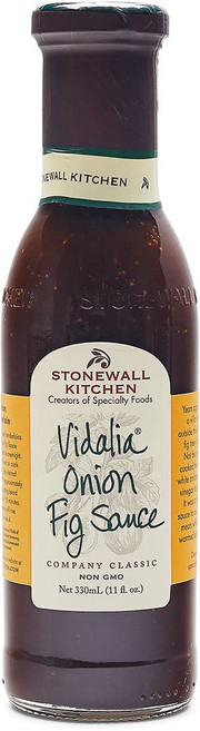 스톤월 키친 비달리아 양파 무화과 소스 11온스 Stonewall Kitchen Vidalia Onion Fig Sauce 11 Ounces, 1개, 100ml