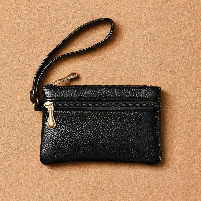 앨라모 심플 미니 동전 카드 지갑 파우치