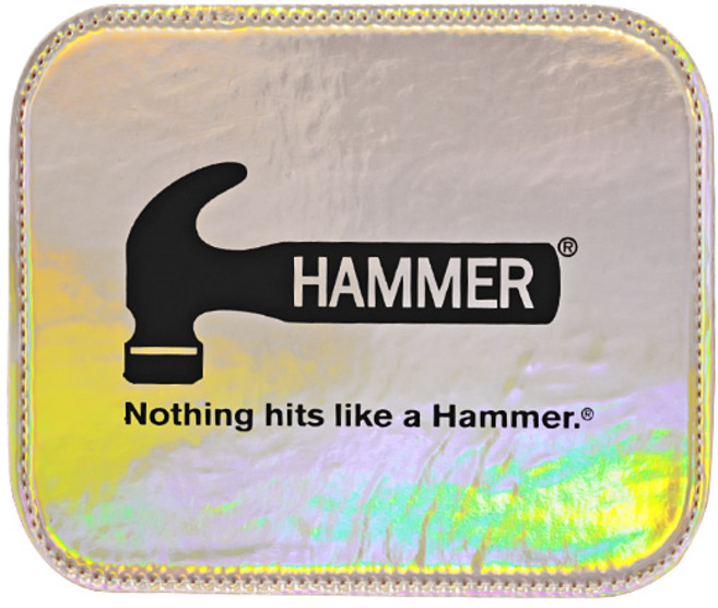 뉴 햄머 홀로그램 볼타월 볼링공 볼링볼 세척관리 볼타올 볼링용품, 실버, 1개