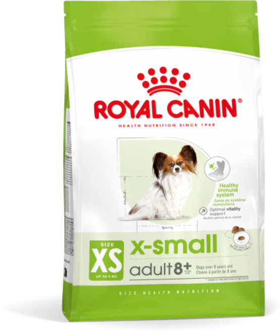 로얄캐닌 어덜트 곡물 엑스스몰 +8 애견사료, 닭, 1.5kg, 1개