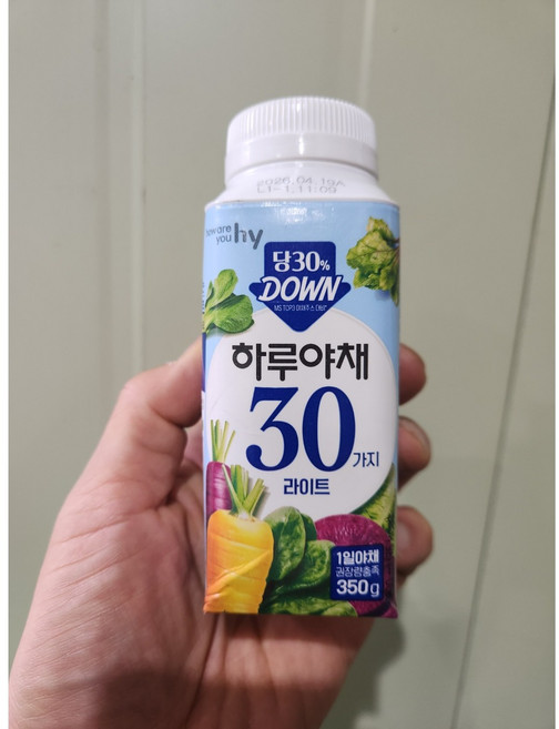 한국야쿠르트 하루야채 라이트, 10개, 200ml