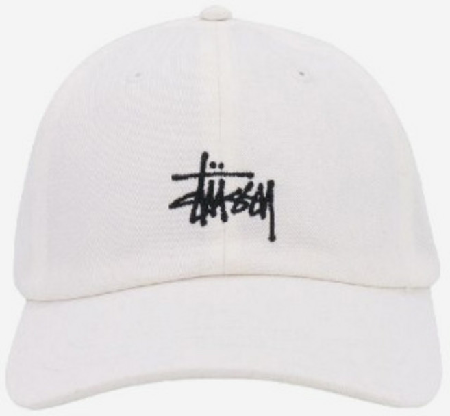 (정품200%보상 당일배송) 스투시 자수 스몰 로고 볼캡 화이트 1311070