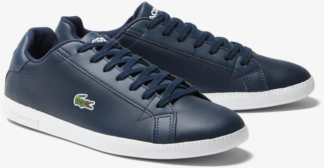 라코스테 로고 베이직 스니커즈 운동화 화이트 네이비 블랙53