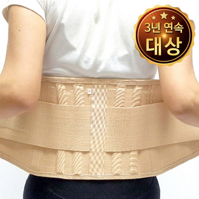 탑건강 허리보호대 2중 조절, 1개