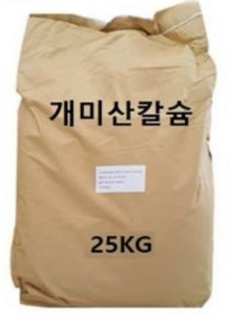 개미산칼슘 25KG 칼슘보충제 비료원료, 1개