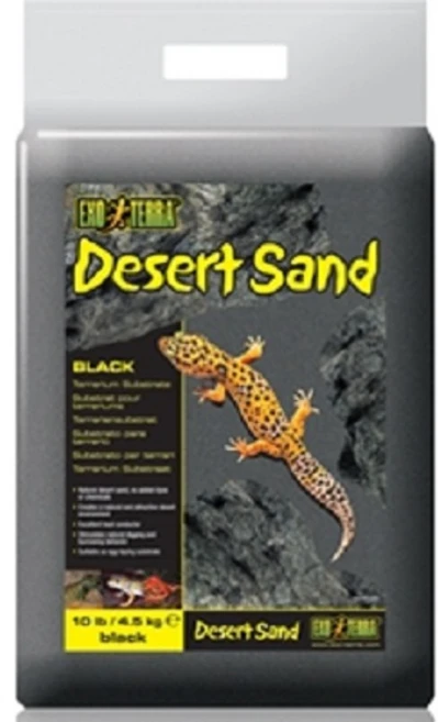 하겐 엑소테라 사막모래 데저트샌드 4.5kg, 블랙, 1개 - 쿠팡