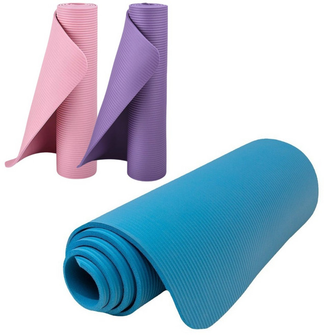 NBR 요가매트, 블루, 1개