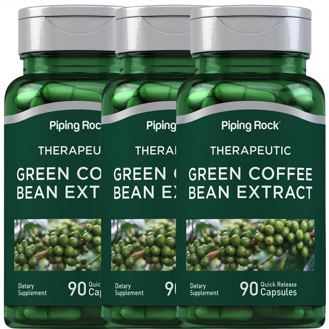 그린커피빈 추출물 8000mg 스베톨 클로로겐산 체중감량 미국내수용, 3개, 90정