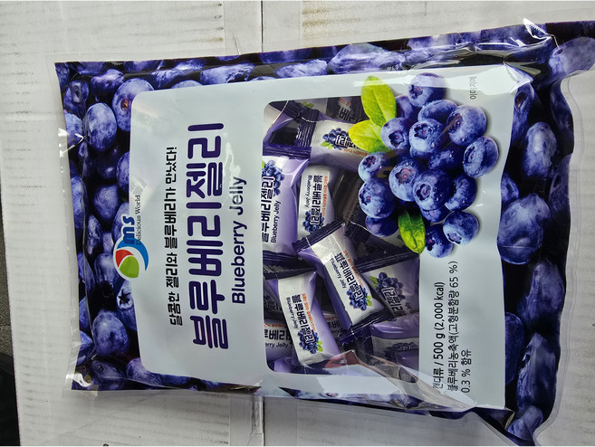 블루베리 잴리, 1개, 500g