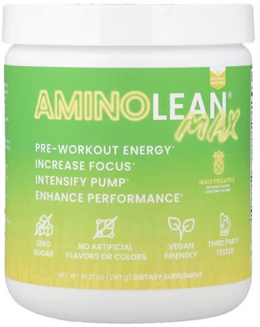 RSP뉴트리션 아미노린 맥스 마우이 파인애플맛 290g, 1개 - 쿠팡