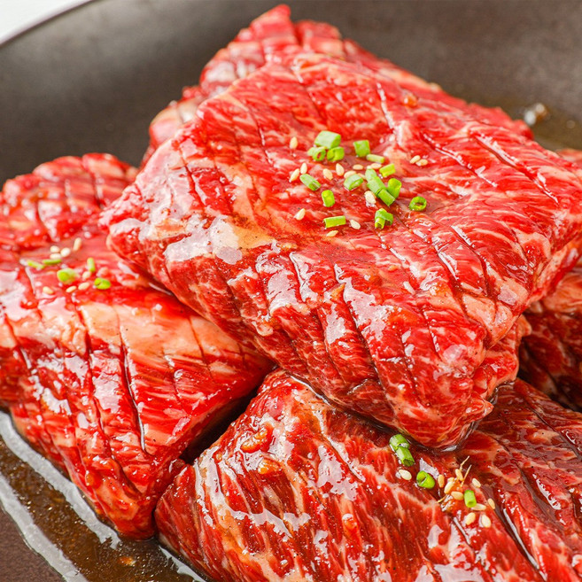 [대명축산식품] 10cm 양념 소왕갈비 1kg 2대, 1개